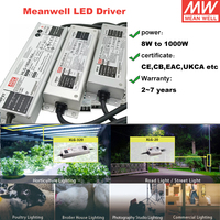 Mean Well konverter dc/dc, pengisi daya baterai adaptor Driver LED rel din catu daya 24v ke 12v MEANWELL Inverter 110V ke 220v