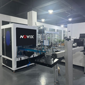 Imprimante à gobelets en plastique colorée à passage unique rapide Novix UV Inkjet 360 Industriale Ricoh Tournament Cup, machine d'impression avec chargeur automatique - Product Image 3