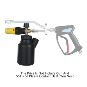 <span class=keywords><strong>1L</strong></span> 5000psi bên tiêm chai màu đen rửa xe tuyết bọt pháo <span class=keywords><strong>Lance</strong></span> <span class=keywords><strong>Brass</strong></span> áp lực sạch bọt nồi với 1/4 "Kết nối nhanh chóng - Product Image 3