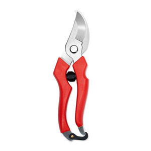 Lu Ban's Work Garden Shears Stainless Steel Bypass Pruner Red Handle For Pruning Branches And Harvesting - Product Image 4