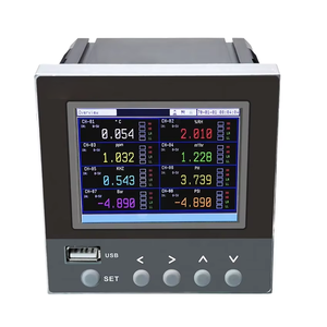 Registrador de Dados Digital AOBO ABDT-6800 USB+MODBUS RS485 0.2%FS Universal 2/4/6/8/10 Canais Sem Papel - Product Image 1