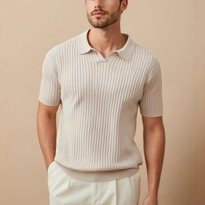 Camiseta Polo Básica de Verano para Hombre, de Punto de Algodón, Color Sólido, para Hombre, Ligera, Elegante, para Golf, Negocios - Product Image 2