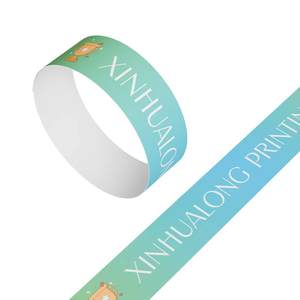 Bracelets promotionnels laser légers et imperméables de qualité supérieure avec QR code personnalisé pour les événements de parcs d'attractions - Product Image 4