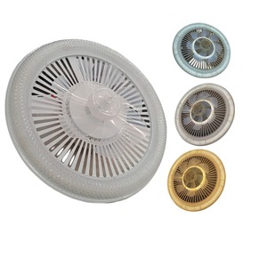 Elegante 6-Speed Plafondventilator Met Lichte Tonen 7 Witte Transparante Bladen Afstandsbediening Ons Plug Voor Buitentoepassing - Product Image 6