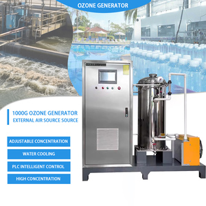 Gran piscina 1000g generador de ozono parque acuático sistema de tratamiento de <span class=keywords><strong>agua</strong></span> de ozono control inteligente PLC - Product Image 4