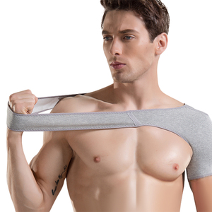 Ceinture de soulagement de la douleur de l'épaule Nouveau soutien de l'épaule Attelle dorsale Fitness Bandages Wrap Sports Coussinets de protection - Product Image 2