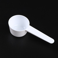 Cuillère doseuse transparente de qualité alimentaire 20g-40ml, cuillère en plastique de laboratoire avec échelle graduée 10ml-40ml pour café, lait en poudre, liquides