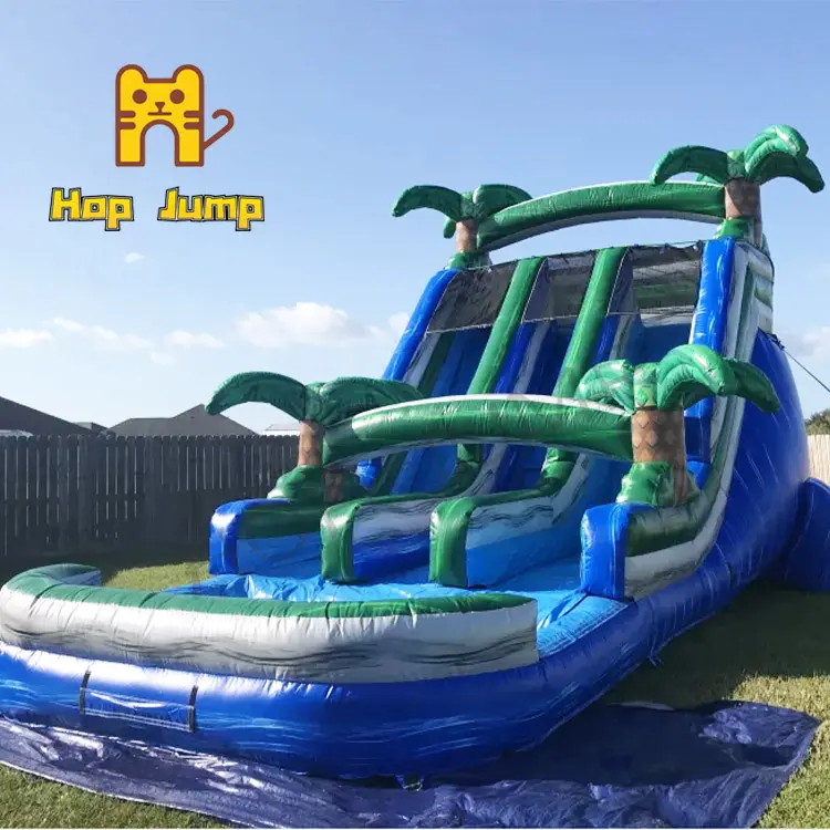 Toboggan aquatique gonflable pour enfants, piscine, piscine, jardin, combo gonflable, maison, piscine, extérieur