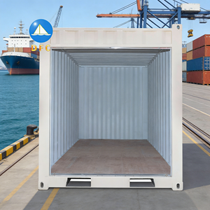 Nouveau conteneur <span class=keywords><strong>de</strong></span> transport ISO à ouverture latérale empilable résistant à la corrosion, mini conteneur <span class=keywords><strong>de</strong></span> stockage, capacité <span class=keywords><strong>de</strong></span> 20 pieds 32 CUM, <span class=keywords><strong>plaque</strong></span> en acier - Product Image 1