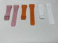 Bracelet de montre de luxe en caoutchouc fluoré respirant Mingfung Sport de haute qualité, 100 % inspecté par le contrôle qualité, pour montres Richard Mille RM11-03