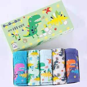 Korea Style 2022 New Design Kids <b>Boys</b> <b>Underwear</b> 100% Cotton <b>Boys</b> Boxer Briefs Fancy Cartoon <b>Teen</b> <b>Boys</b> <b>Underwear</b> - Product Image 3