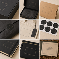 Kit Cadeau de Lancement Personnalisé pour le Commerce de Détail avec Boîte Rigide, Sac de Transport, Autocollant, Carnet, Pochette et Carte d'Insertion de Marque