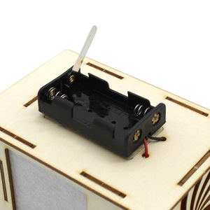 Kit de purificador de aire Y1, modelo de madera, control manual, juguete educativo STEM para niños de 7 a 9 años, experimento científico, ensamblaje DIY - Product Image 3
