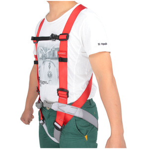 สายรัดนิรภัยแบบเต็มตัว ปรับได้ ทำจากโพลีเอสเตอร์ พร้อมห่วงเหล็กแบบ D สำหรับงานก่อสร้างกลางแจ้ง - Product Image 2