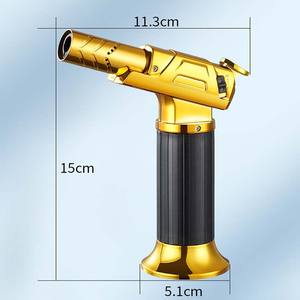 Briquet de cuisine torche <span class=keywords><strong>butane</strong></span> à main randonnée camping barbecue - Product Image 2