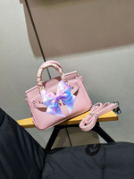 Sac à main de luxe en PU pour femme, taille 20, petit sac à bandoulière simple avec serrure et foulard