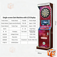 Machine de jeu d'arcade multifonction ZDYS avec commande par joystick et boutons