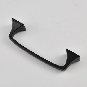 Furniture Handle Bar <b>Black</b> Zinc Alloy 96mm Drawer Cabinet Accessory Traditional Style Durable - Product Image 2