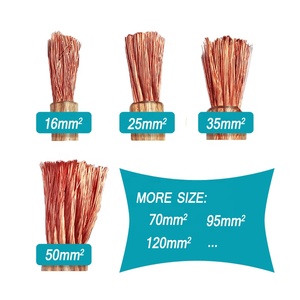 Câble <span class=keywords><strong>de</strong></span> mise à la terre en cuivre isolé en PVC, toronné, pour installation aérienne, <span class=keywords><strong>section</strong></span> <span class=keywords><strong>de</strong></span> 16 mm² - Product Image 6