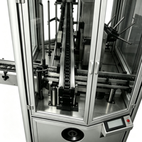 Machine d'emballage verticale automatique, approvisionnement direct usine pour l'emballage secondaire de sachets de poudre, liquides et granulés dans des boîtes