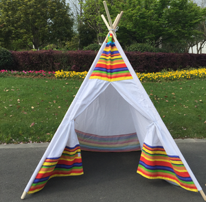 <span class=keywords><strong>Tienda</strong></span> de dormir <span class=keywords><strong>Tipi</strong></span> de lona de algodón para niños de alta calidad - Product Image 2