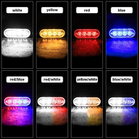 LKT 4 LED Blitz-Stroboskop Notfall-Warnleuchte für Auto LKW SUV Motorrad 12-24V 18W 12-Monatige Garantie