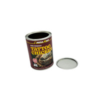 Petite boîte de conserve colorée DIY pour emballage cadeau, savon et cartes souvenirs