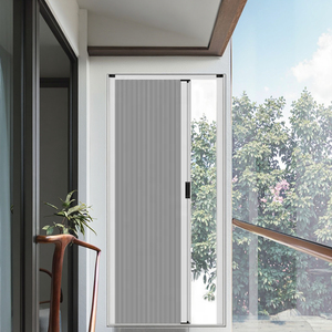 ZS Custom Modern Design Bi-folding Retractable Transparent Fly <strong>Mesh</strong> Mosquito Net Insect-proof Touch <strong>Door</strong> Window <strong>Screens</strong> - Product Image 2
