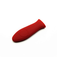 Soporte de silicona para sartenes y sartenes de hierro fundido, funda de mango suave resistente al calor, libre de BPA, duradero
