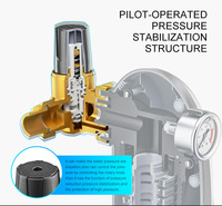 IMRITA 6000/h Auto Flush Remove Sédiment Vortex Flow Water Filtration Structure Pré-filtre Machine pour le traitement de l'eau à domicile