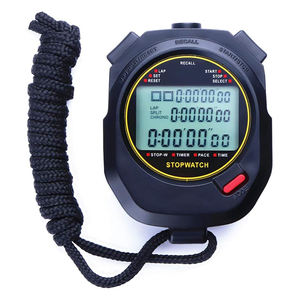Chronomètre numérique portable professionnel avec fonction de rappel pour le sport et la course à pied, écran LCD, vente en gros - Product Image 1