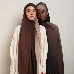 Elegante Pañuelo Modal Tejido Transpirable con Estampado Floral Personalizado, Hijab con Estampado Digital para Mujeres Musulmanas - Product Image 4