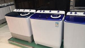 เครื่องซักผ้าขนาด 7 กก. เสียงเบา สำหรับใช้ในบ้าน แบบพกพา พร้อมเครื่องอบผ้าคู่แบบพกพา - Product Image 6