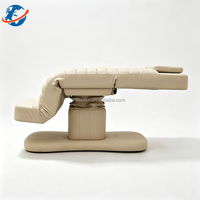 Table de beauté électrique ergonomique professionnelle pour soins du visage, mobilier de salon de haute qualité