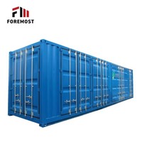 Conteneur maritime High Cube de 40 pieds avec accès latéral pour stockage en entrepôt