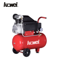 Vente en gros Luowei 1500W 8bar Compresseur d'air à entraînement direct 50L Compresseur industriel Certification CE Compresseur d'air portable