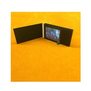 Cartes d'anniversaire personnalisées blanches avec écran LCD de 2,4 pouces, lecteur vidéo, brochure, invitation, carte de vœux pour fête, mariage, publicité - Product Image 5