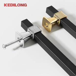 Kedlo mới cao cấp hai màu nối ánh sáng sang trọng phong cách Châu Âu tủ quần áo tay nắm cửa Tủ Ngăn Kéo Tủ giày tay cầm kéo - Product Image 1