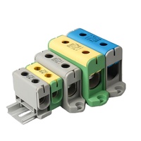 Connecteur de câblage électrique UTL de haute qualité avec conducteurs Al/Cu, bornes de connexion pour câbles de 2,5 à 50 mm² JUT10-50