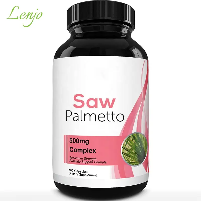 Complex Saw Palmetto Capsules Hair Vitamins for Faster Hair Growth and Healthy Hair Supplement and Prostate Health