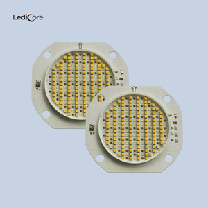 Düşük adedi Dc Cob özel <span class=keywords><strong>Led</strong></span> çip 5055 240 Watt beş renk Cob ışıklı saksı Cob RGBW 240 w sahne lamba çipi 2500k-7500k OEM ODM