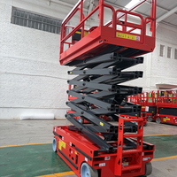 Plateforme élévatrice à ciseaux mobiles 6m 8m 10m 12m, élévateur hydraulique à ciseaux, plateforme élévatrice à ciseaux à levée complète, élévateur de voiture à ciseaux
