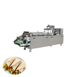 New design Machin For Mead Tortillas Roti Fully Automatic Restaurant Toast Bread Making Machine Production Line with low price