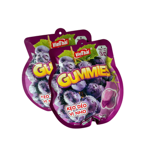 Vithaico Peony Grape <b>Gummy</b> <b>Candy</b> 150g Soft Fruit <b>Candy</b> with Rich Juicy Center and Chewy Texture Treat - Product Image 2