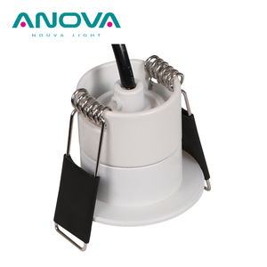 Nordic Deep Anti Glare Downlight Aluminum Round 3000k 1w Fixed <b>Waterproof</b> Ip65 Led Mini Spot <b>Light</b> - Product Image 4