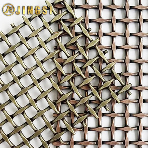 Malla Metálica de Alambre de Latón Ondulado para Puertas de Gabinetes, Malla Decorativa de Alambre Tejido de Acero Inoxidable para Insertos de Gabinetes de <span class=keywords><strong>Cocina</strong></span> - Product Image 5