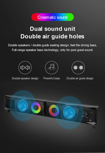 Hỗ trợ ckd skd đa phương tiện xách tay <span class=keywords><strong>2.0</strong></span> kênh USB PC Powered RGB chơi game Loa máy tính cho PC - Product Image 3