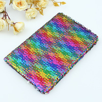 Cuaderno de cubierta de escamas de pescado brillante Kawaii al por mayor para cuaderno de cartas de escamas de pescado escolar cuaderno de notas de papel diario