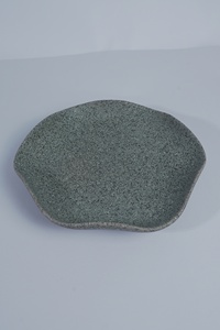 Nordic Granite Stone Tableware Creative Ruffled <b>Ceramic</b> <b>Plate</b> Hotel Dinner <b>Plate</b> Family <b>Plate</b> - Product Image 6