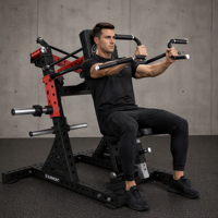 Máquina de Ejercicios de Fuerza y Acondicionamiento Físico con Plataforma Elevadora Tipo Tijera Comercial
